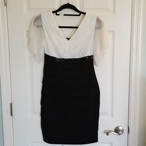 Adorable Black Valerie Bertinelli dress Sz 14